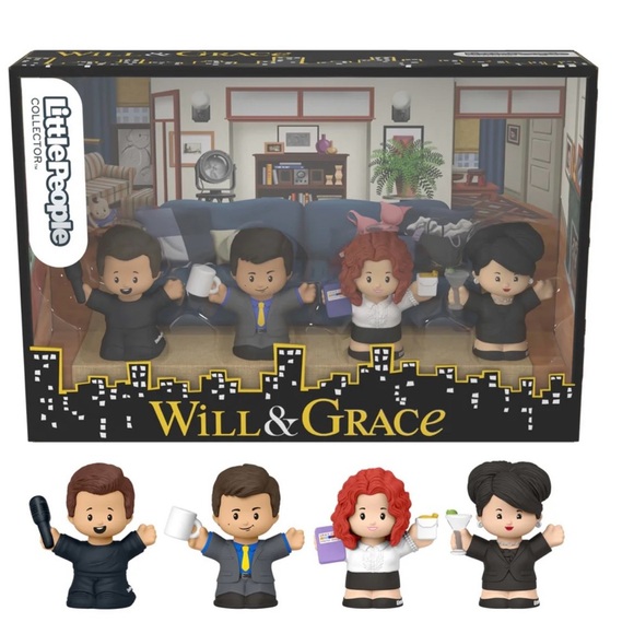 Fisher-Price Other - Fisher-Price Little People Will & Grace Little People Collector Set - sealed